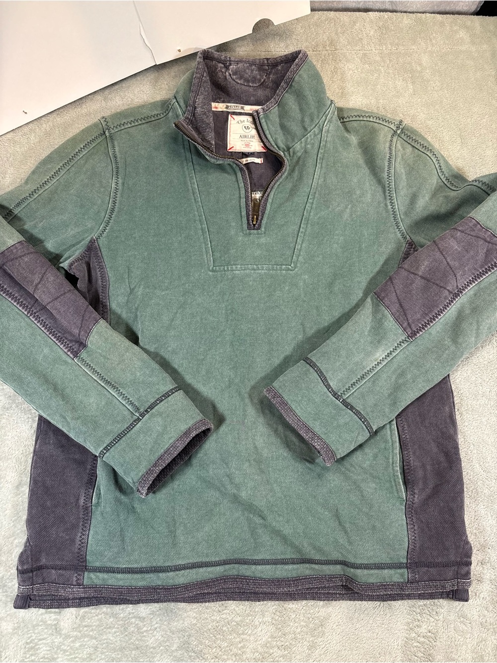 FatFace Iconic Airlie Quarter Zip Sweatshirt - Medium